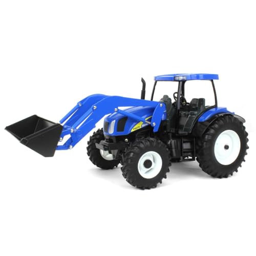 ERTL New Holland T6070 mit Frontlader blau Modell 1:16 ERTL New Holland T6070 mit Frontlader blau Modell 1:16 von ERTL