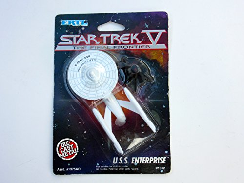 Enterprise NCC 1701 A - Ertel Metall Modell - Star Trek V - original von 1989 von ERTL