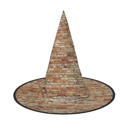 Brick Wall Print Rave Hexenhut Karneval Halloween Hut für Partys Maskeraden und Kostümveranstaltungen Brick Wall Print Rave Hexenhut Karneval Halloween Hut für Partys Maskeraden und Kostümveranstaltungen von ERTTNT