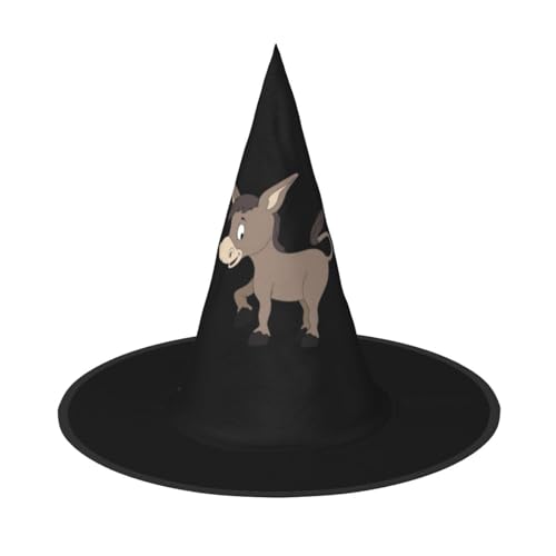 Cartoon Esel Druck Rave Hexenhut Karneval Halloween Hut für Partys Maskeraden und Kostümveranstaltungen Cartoon Esel Druck Rave Hexenhut Karneval Halloween Hut für Partys Maskeraden und Kostümveranstaltungen von ERTTNT