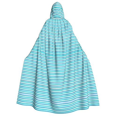 ERTTNT Blauer gestreifter Kapuzenumhang, leichter Umhang für Cosplay, Karneval, Maskerade, Vampir-Kostüme ERTTNT Blauer gestreifter Kapuzenumhang, leichter Umhang für Cosplay, Karneval, Maskerade, Vampir-Kostüme von ERTTNT