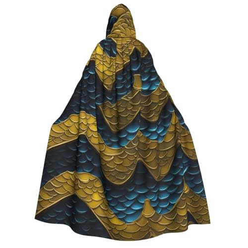 ERTTNT Drachen-Schuppen-Druck, Uni, Halloween-Kostüm, Kapuzenumhang, Umhang, Übergröße, Cosplay, Messen mehr ERTTNT Drachen-Schuppen-Druck, Uni, Halloween-Kostüm, Kapuzenumhang, Umhang, Übergröße, Cosplay, Messen mehr von ERTTNT