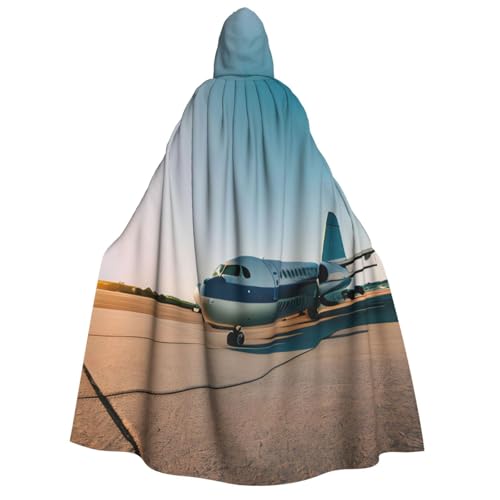 ERTTNT Flugzeug-Druck, Uni, Halloween-Kostüm, Kapuzenumhang, Umhang, Übergröße, Cosplay, Messen und mehr ERTTNT Flugzeug-Druck, Uni, Halloween-Kostüm, Kapuzenumhang, Umhang, Übergröße, Cosplay, Messen und mehr von ERTTNT