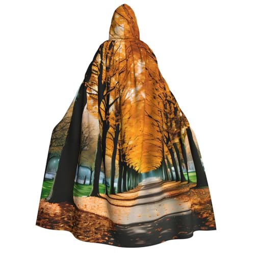 ERTTNT Herbstblätter-Druck, Uni, Halloween-Kostüm, Kapuzenumhang, Umhang, Übergröße, Cosplay, Messen mehr ERTTNT Herbstblätter-Druck, Uni, Halloween-Kostüm, Kapuzenumhang, Umhang, Übergröße, Cosplay, Messen mehr von ERTTNT