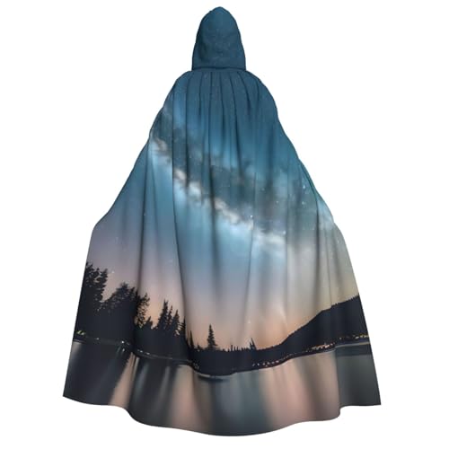 ERTTNT Nachthimmel und Bäume Druck, Uni, Halloween-Kostüm, Kapuzenumhang, Umhang, Übergröße, Cosplay, Messen mehr ERTTNT Nachthimmel und Bäume Druck, Uni, Halloween-Kostüm, Kapuzenumhang, Umhang, Übergröße, Cosplay, Messen mehr von ERTTNT
