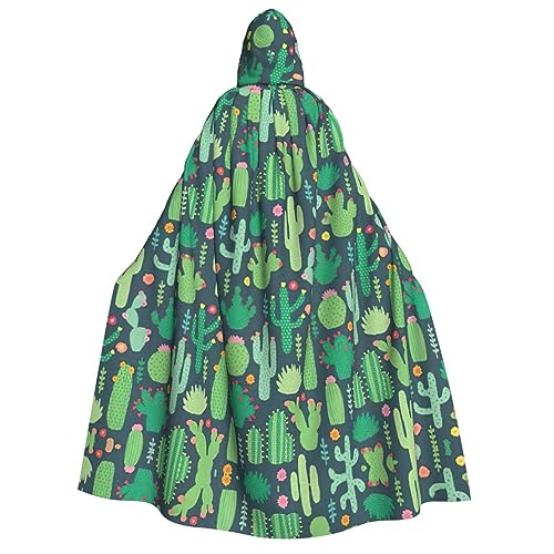 ERTTNT Niedlicher Kaktus-Umhang mit nahtlosem Illustrationsdruck, Uni, Halloween-Kostüm, Kapuzenumhang, Umhang, übergroße Cosplay-Messen mehr ERTTNT Niedlicher Kaktus-Umhang mit nahtlosem Illustrationsdruck, Uni, Halloween-Kostüm, Kapuzenumhang, Umhang, übergroße Cosplay-Messen mehr von ERTTNT