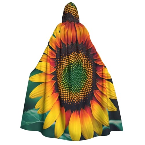 ERTTNT Regenbogen-Sonnenblumen-Druck, Uni, Halloween-Kostüm, Kapuzenumhang, Umhang, Übergröße, Cosplay, Messen mehr ERTTNT Regenbogen-Sonnenblumen-Druck, Uni, Halloween-Kostüm, Kapuzenumhang, Umhang, Übergröße, Cosplay, Messen mehr von ERTTNT