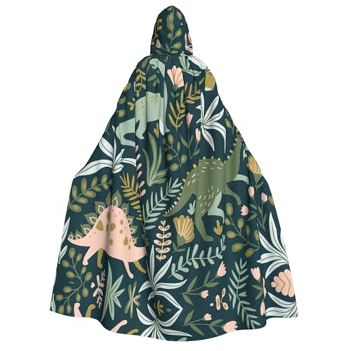 ERTTNT Süßer Dinosaurier-Druck, Uni, Halloween-Kostüm, Kapuzenumhang, Umhang, Übergröße, Cosplay, Messen mehr ERTTNT Süßer Dinosaurier-Druck, Uni, Halloween-Kostüm, Kapuzenumhang, Umhang, Übergröße, Cosplay, Messen mehr von ERTTNT