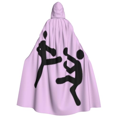 ERTTNT Umhang mit Kapuze und Kickbox-Druck, leicht, für Cosplay, Karneval, Maskerade, Vampir-Kostüme ERTTNT Umhang mit Kapuze und Kickbox-Druck, leicht, für Cosplay, Karneval, Maskerade, Vampir-Kostüme von ERTTNT