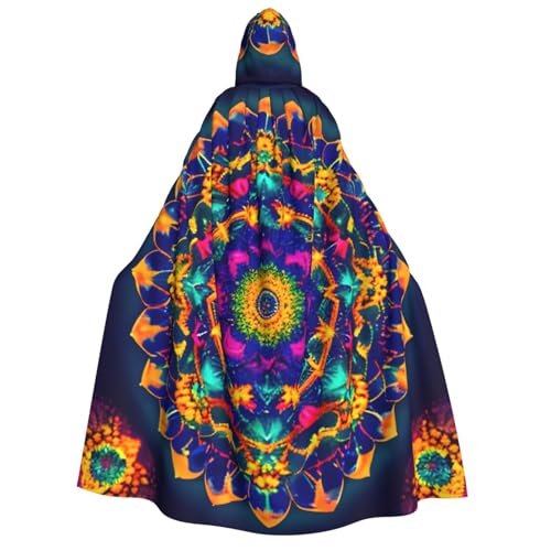 ERTTNT Umhang mit Kapuze und Mandala-Muster, leicht, für Cosplay, Karneval, Maskerade, Vampir-Kostüme ERTTNT Umhang mit Kapuze und Mandala-Muster, leicht, für Cosplay, Karneval, Maskerade, Vampir-Kostüme von ERTTNT