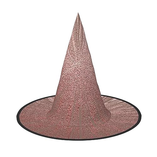 Hexenhut für Karneval, Halloween, für Partys, Maskeraden und Kostümveranstaltungen, Roségold, Rosa Hexenhut für Karneval, Halloween, für Partys, Maskeraden und Kostümveranstaltungen, Roségold, Rosa von ERTTNT