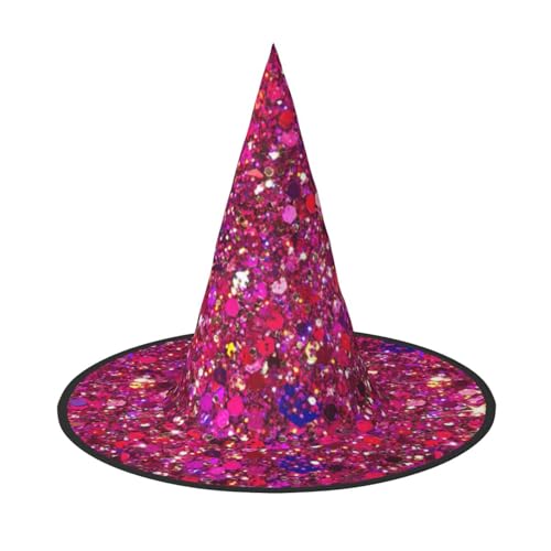 Hexenhut mit Glitzermuster, für Karneval, Halloween, für Partys, Maskeraden und Kostümveranstaltungen Hexenhut mit Glitzermuster, für Karneval, Halloween, für Partys, Maskeraden und Kostümveranstaltungen von ERTTNT