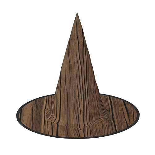 Hexenhut mit Holzmaserung, für Karneval, Halloween, für Partys, Maskeraden und Kostümveranstaltungen Hexenhut mit Holzmaserung, für Karneval, Halloween, für Partys, Maskeraden und Kostümveranstaltungen von ERTTNT