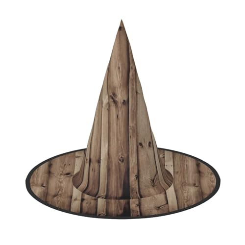 Hexenhut mit Holzmaserung, für Karneval, Halloween, für Partys, Maskeraden und Kostümveranstaltungen Hexenhut mit Holzmaserung, für Karneval, Halloween, für Partys, Maskeraden und Kostümveranstaltungen von ERTTNT