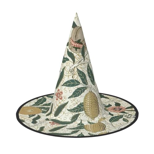 Hexenhut mit Pflanzen und Früchten, bedruckt, für Karneval, Halloween, für Partys, Maskeraden und Kostümveranstaltungen Hexenhut mit Pflanzen und Früchten, bedruckt, für Karneval, Halloween, für Partys, Maskeraden und Kostümveranstaltungen von ERTTNT