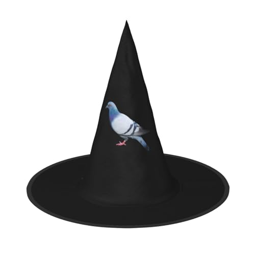 Hexenhut mit Taubenaufdruck, Rave, Karneval, Halloween, für Partys, Maskeraden und Kostümveranstaltungen Hexenhut mit Taubenaufdruck, Rave, Karneval, Halloween, für Partys, Maskeraden und Kostümveranstaltungen von ERTTNT