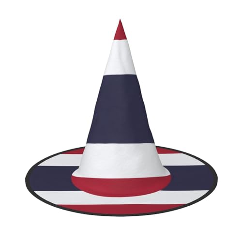 Hexenhut mit Thailand-Flagge, für Karneval, Halloween, Partys, Maskenbälle und Kostümpartys Hexenhut mit Thailand-Flagge, für Karneval, Halloween, Partys, Maskenbälle und Kostümpartys von ERTTNT