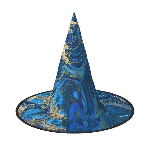 Hexenhut mit abstraktem Marmorsteindruck, Rave, Karneval, Halloween, Hut für Partys, Maskeraden und Kostümveranstaltungen Hexenhut mit abstraktem Marmorsteindruck, Rave, Karneval, Halloween, Hut für Partys, Maskeraden und Kostümveranstaltungen von ERTTNT