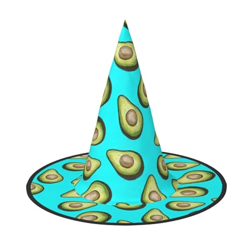 Hut mit frischen tropischen Früchten, Avocado-Druck, Rave, Hexenhut, Karneval, Halloween, Hut für Partys, Maskeraden und Kostümveranstaltungen Hut mit frischen tropischen Früchten, Avocado-Druck, Rave, Hexenhut, Karneval, Halloween, Hut für Partys, Maskeraden und Kostümveranstaltungen von ERTTNT