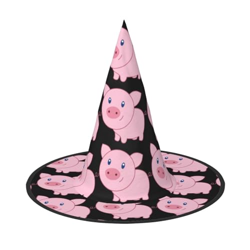 Niedlicher Schweine-Druck Rave Hexenhut Karneval Halloween Hut für Partys Maskeraden und Kostümveranstaltungen Niedlicher Schweine-Druck Rave Hexenhut Karneval Halloween Hut für Partys Maskeraden und Kostümveranstaltungen von ERTTNT
