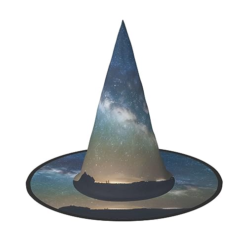 Sternenhimmel Weltraum Druck Rave Hexenhut Karneval Halloween Hut für Partys Maskeraden und Kostümveranstaltungen Sternenhimmel Weltraum Druck Rave Hexenhut Karneval Halloween Hut für Partys Maskeraden und Kostümveranstaltungen von ERTTNT