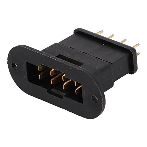 ERYUE 10pcs 13.050 + 10pcs 13.051 MPX Schwarzer Achteckiger Stecker RC Männlicher Bananenstopfen Reines Kupfergold -Injektionsformmodell Batteriestopfen, Guter, Langzeitleben, 8 ERYUE 10pcs 13.050 + 10pcs 13.051 MPX Schwarzer Achteckiger Stecker RC Männlicher Bananenstopfen Reines Kupfergold -Injektionsformmodell Batteriestopfen, Guter, Langzeitleben, 8 von ERYUE