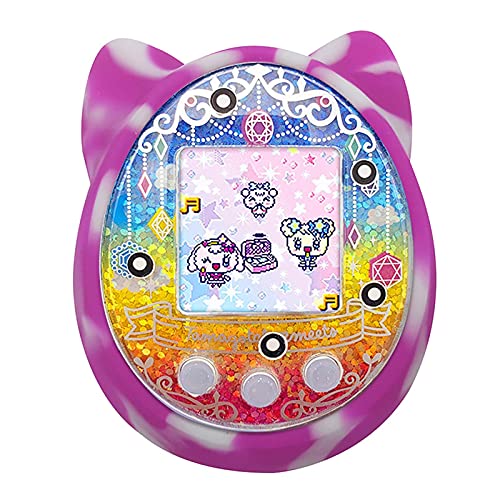 ERYUE Silikonhülle für Haustierspiele, Kleine Größe: 75 X 65 X 25 Mm, leicht: 27 G, Gelb, Blau, Rosa und Rot, Weiches Gefühl, Material Im Gebrauch, mit Schöner Silikonhülle für die (Rot) von ERYUE