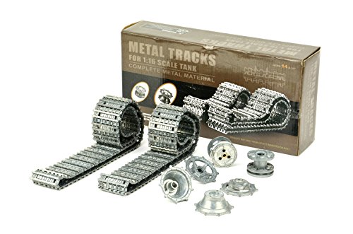 Aufrüstungssatz für Panzer: Metallkettenset für Heng Long Königstiger - ketten, Laufräder, Treibräder Aufrüstungssatz für Panzer: Metallkettenset für Heng Long Königstiger - ketten, Laufräder, Treibräder von ES-TOYS
