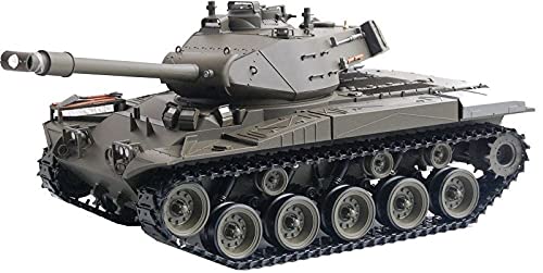 ES-TOYS RC Panzer M41 A3 Walker Bulldog Heng Long -Rauch&Sound+Stahlgetriebe und 2,4Ghz -V 7.0 von ES-TOYS