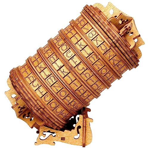ESC WELT Cryptex - Einzigartige Geheim-Geschenkbox aus Birkenholz - Personalisierte Geschenkverpackung - Umweltfreundliches 3D-Puzzle - Geldgeschenkbox - Puzzle-Geschenkbox mit verstecktem Fach ESC WELT Cryptex - Einzigartige Geheim-Geschenkbox aus Birkenholz - Personalisierte Geschenkverpackung - Umweltfreundliches 3D-Puzzle - Geldgeschenkbox - Puzzle-Geschenkbox mit verstecktem Fach von ESC WELT