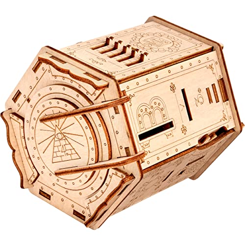 ESC WELT Fort Knox Box Pro - Escape Room Spiel - Geschenke für Männer und Frauen - 3D Puzzle Box Spiele aus Holz für Erwachsene und Kinder - Geschenkbox Erwachsene - Geschenke Brettspiele von ESC WELT