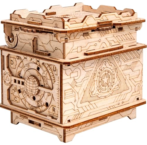 ESC WELT Orbital Box - Kreative Geschenkverpackung für Geld, Gutscheine und Geschenkkarten - Geeignet als Geburtstaggeschenk & Hochzeitsgeschenk - Holzpuzzle Erwachsene für Jugendweihe ESC WELT Orbital Box - Kreative Geschenkverpackung für Geld, Gutscheine und Geschenkkarten - Geeignet als Geburtstaggeschenk & Hochzeitsgeschenk - Holzpuzzle Erwachsene für Jugendweihe von ESC WELT