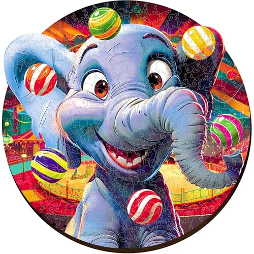 ESC WELT Holzpuzzle Elefant 500 Teile - Anspruchsvolles Denkspiel für Kinder & Erwachsene - Umweltfreundliches & Unterhaltsames Lernspielzeug - Herausforderndes Spiel - Denkspiel aus Holz ESC WELT Holzpuzzle Elefant 500 Teile - Anspruchsvolles Denkspiel für Kinder & Erwachsene - Umweltfreundliches & Unterhaltsames Lernspielzeug - Herausforderndes Spiel - Denkspiel aus Holz von ESC WELT