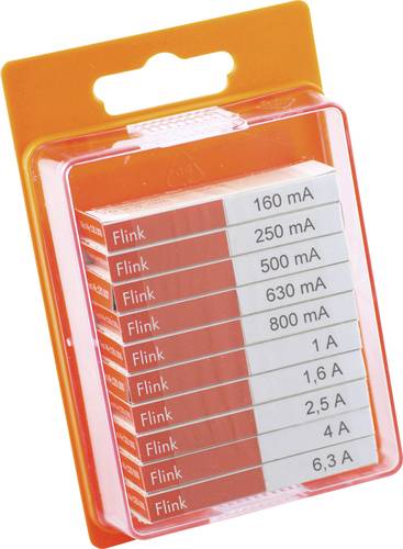 ESKA 12009 Feinsicherung-Sortiment (Ø x L) 5mm x 20mm Flink -F- Inhalt 100St. von ESKA