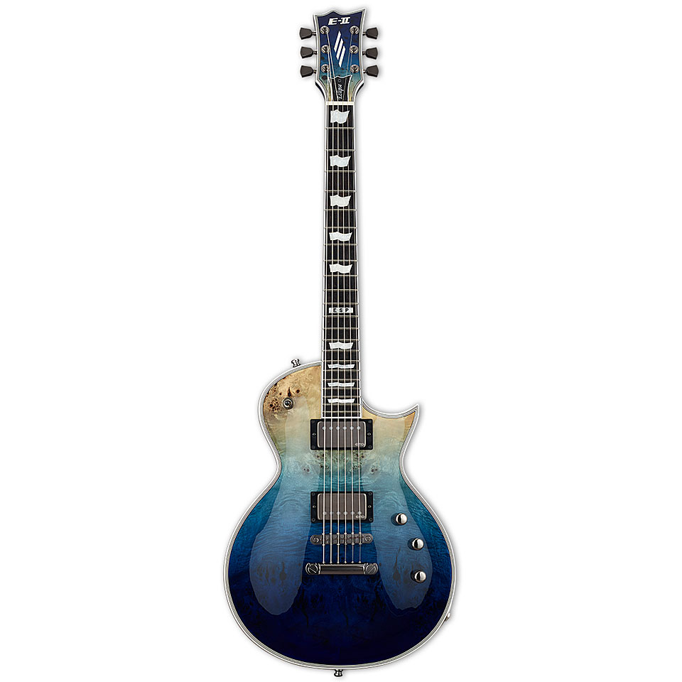 ESP E-II Eclipse BM Blue Natural Fade E-Gitarre von ESP E-II