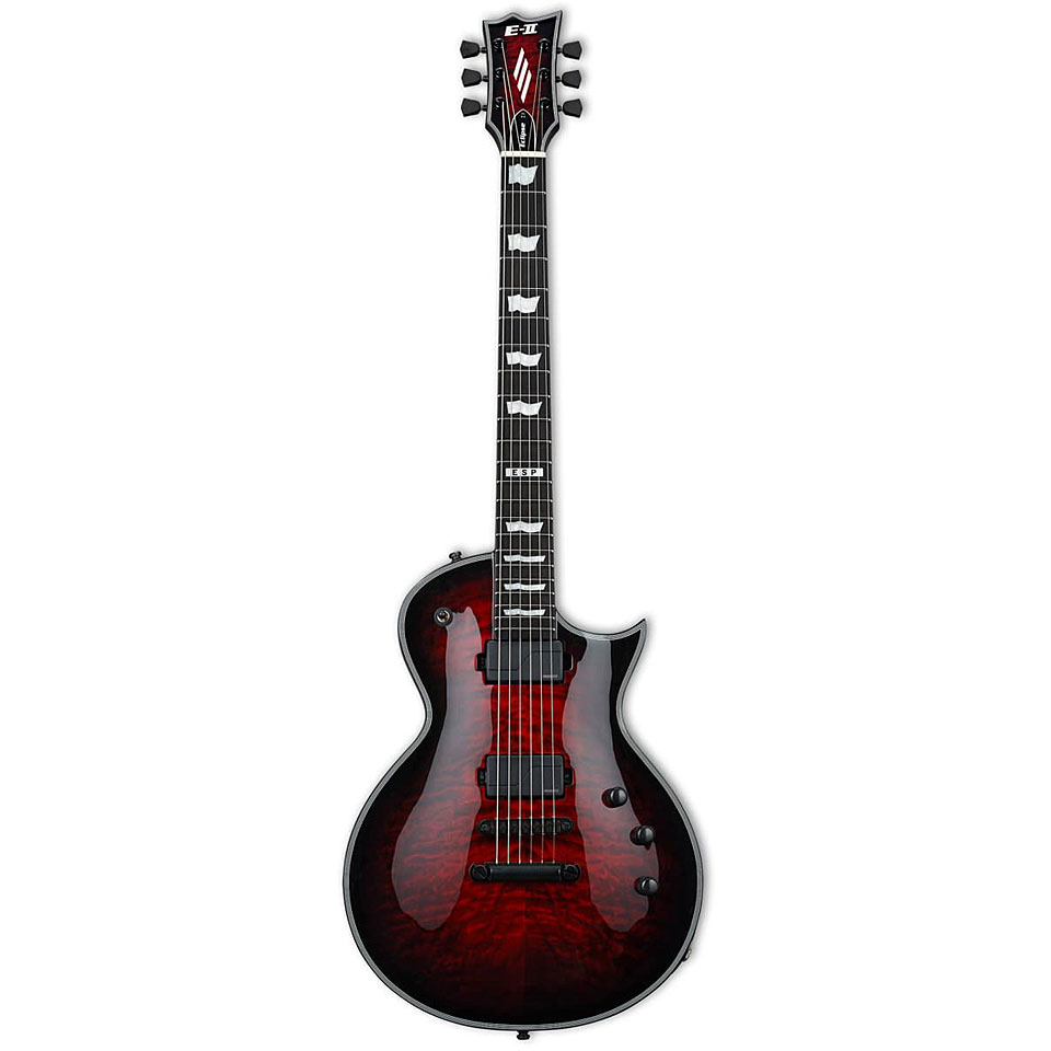 ESP E-II Eclipse QM/FL/STBCSB E-Gitarre von ESP E-II