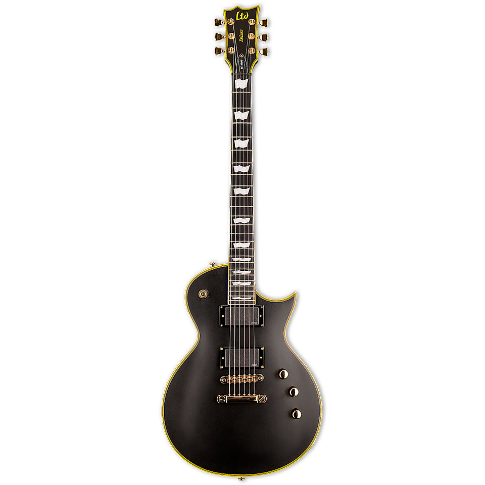 ESP Ltd Deluxe EC-1000 Vintage Black EMG E-Gitarre ESP Ltd Deluxe EC-1000 Vintage Black EMG E-Gitarre von ESP LTD
