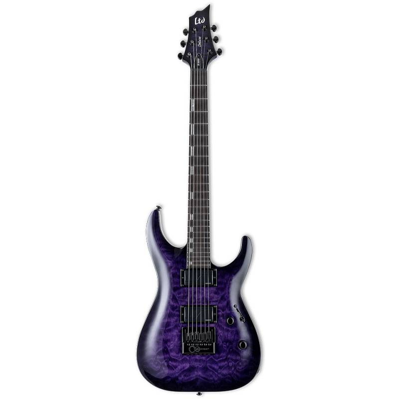 ESP Ltd Deluxe H-1000 EverTune See Thru Purple Sunburst E-Gitarre von ESP LTD