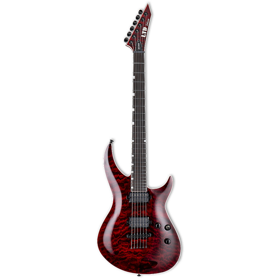 ESP Ltd Deluxe H3-1000 See Thru Black Cherry E-Gitarre ESP Ltd Deluxe H3-1000 See Thru Black Cherry E-Gitarre von ESP LTD