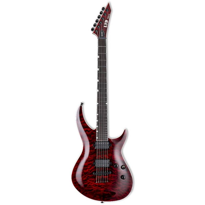 ESP Ltd Deluxe H3-1000 See Thru Black Cherry E-Gitarre von ESP LTD