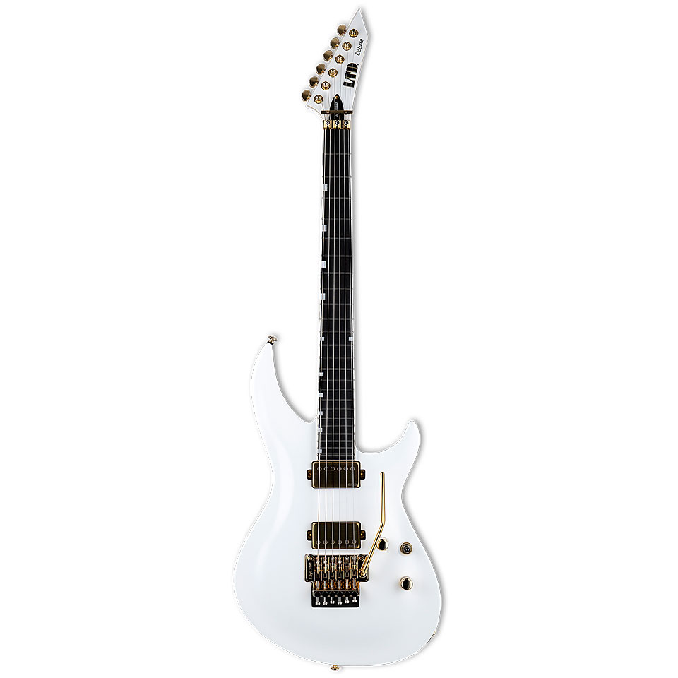 ESP Ltd Deluxe H3-1000FR Snow White E-Gitarre von ESP LTD