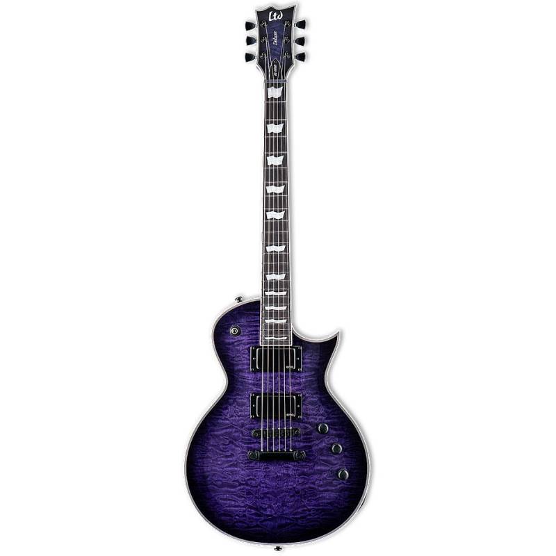 ESP Ltd EC-1000 QM See Thru Purple Sunburst E-Gitarre von ESP LTD