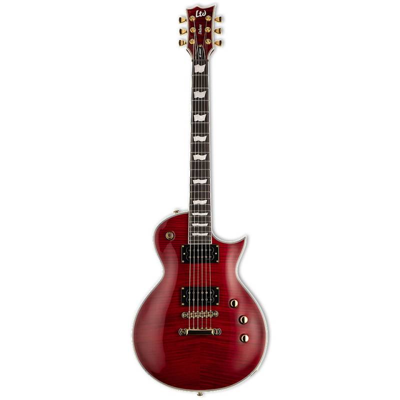 ESP Ltd EC-1000T CTM STBC See Thru Black Cherry E-Gitarre von ESP LTD