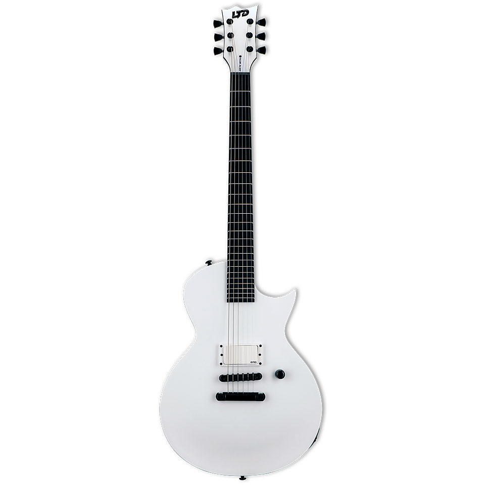 ESP Ltd EC Arctic Metal Snow White Satin E-Gitarre ESP Ltd EC Arctic Metal Snow White Satin E-Gitarre von ESP LTD
