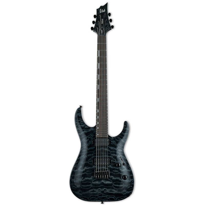 ESP Ltd H-1001QM STBLK E-Gitarre von ESP LTD