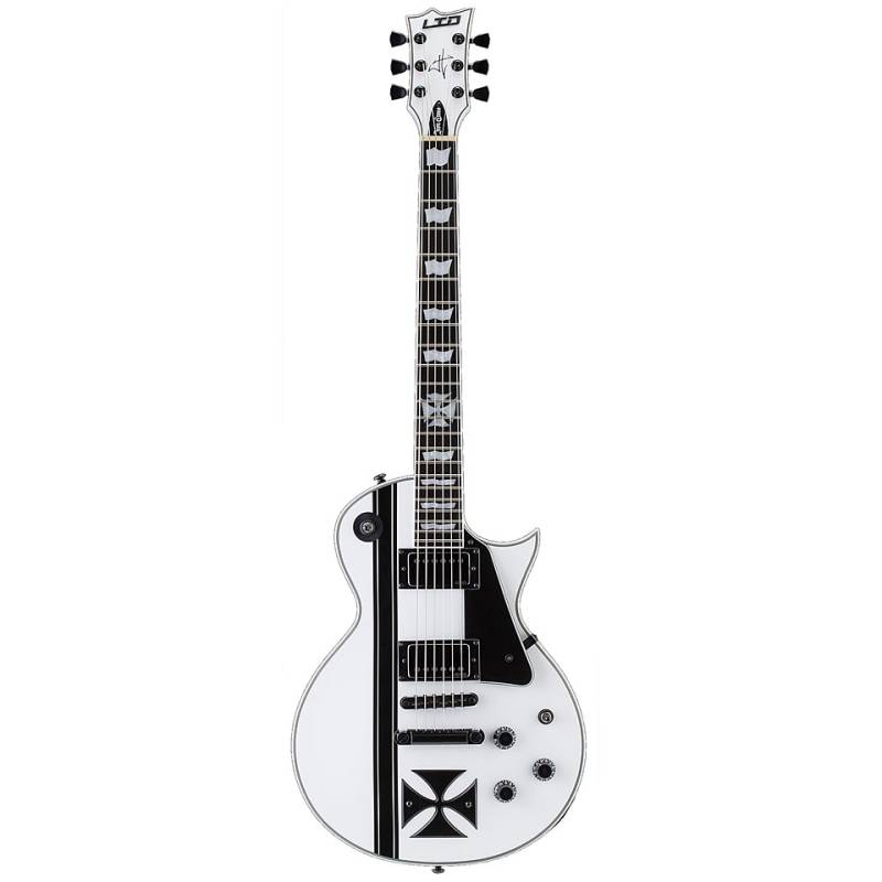 ESP Ltd Iron Cross Snow White James Hetfield E-Gitarre von ESP LTD