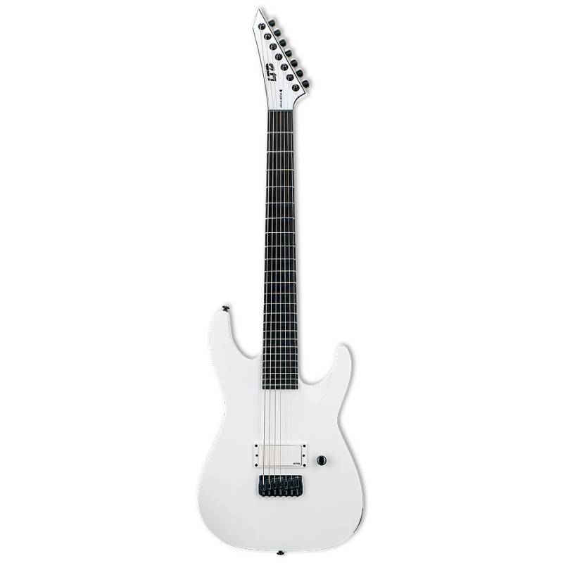 ESP Ltd M-7B HT Baritone Arctic Metal SWS E-Gitarre von ESP LTD