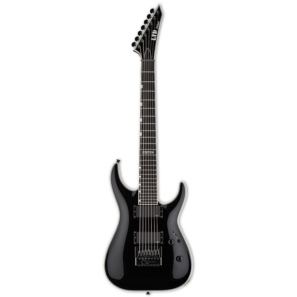 ESP Ltd MH-1007 Evertune BLK Black E-Gitarre von ESP LTD