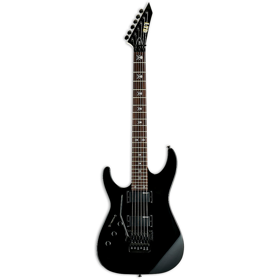 ESP Ltd Signature KH202 BLK LH Kirk Hammett E-Gitarre Lefthand von ESP LTD