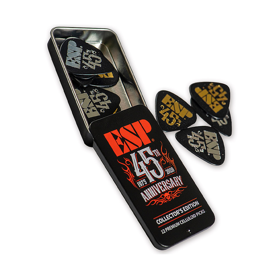 ESP 45th Anniversary Pick Tin Plektrum ESP 45th Anniversary Pick Tin Plektrum von ESP